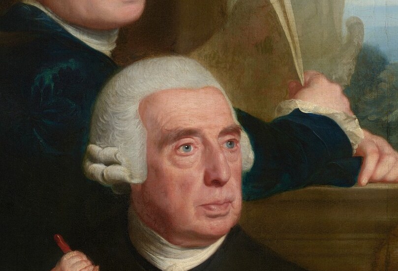 His father-in-law was a Loyalist, still in America.
