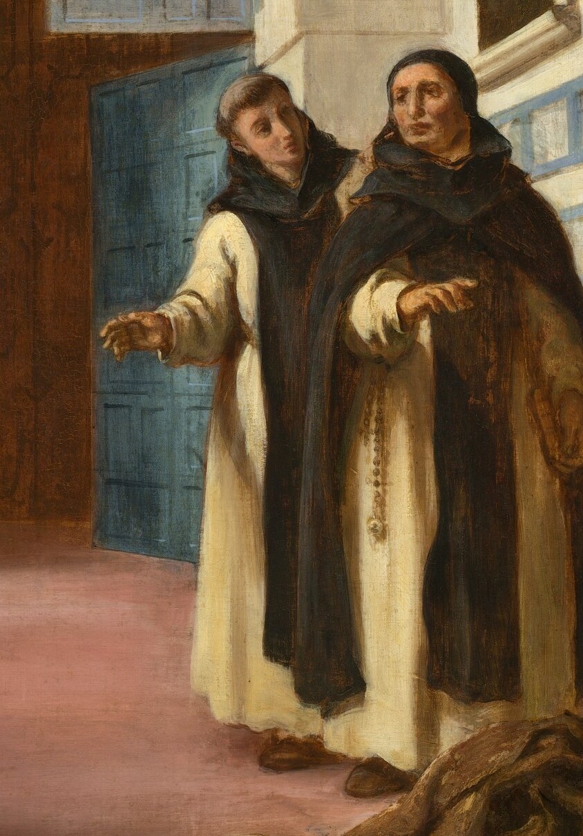 Monks often provided shelter and support for travelers.