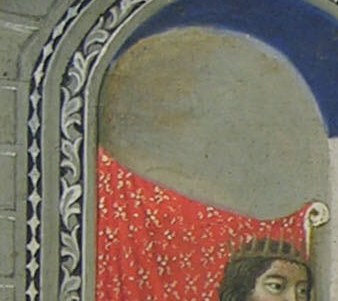 Sano di Pietro's restrained facial expression conveys ruthless detachment , no remorse, only command