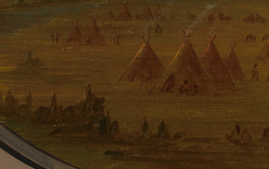 He painted what he saw, traveling the American West five times.
