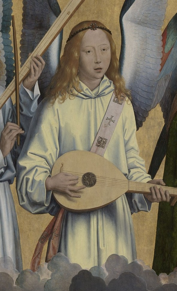 Every detail reflects the period's devotion to heavenly music.