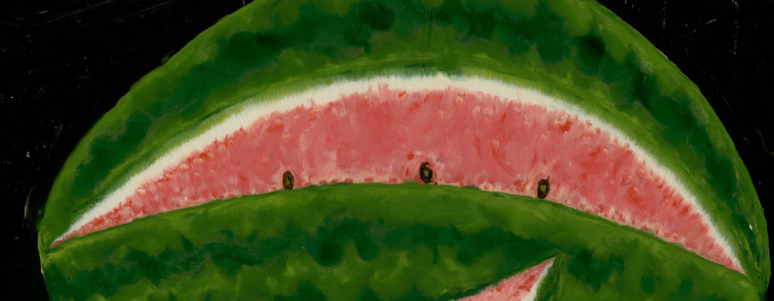 But every brushstroke was painted in total reverse.