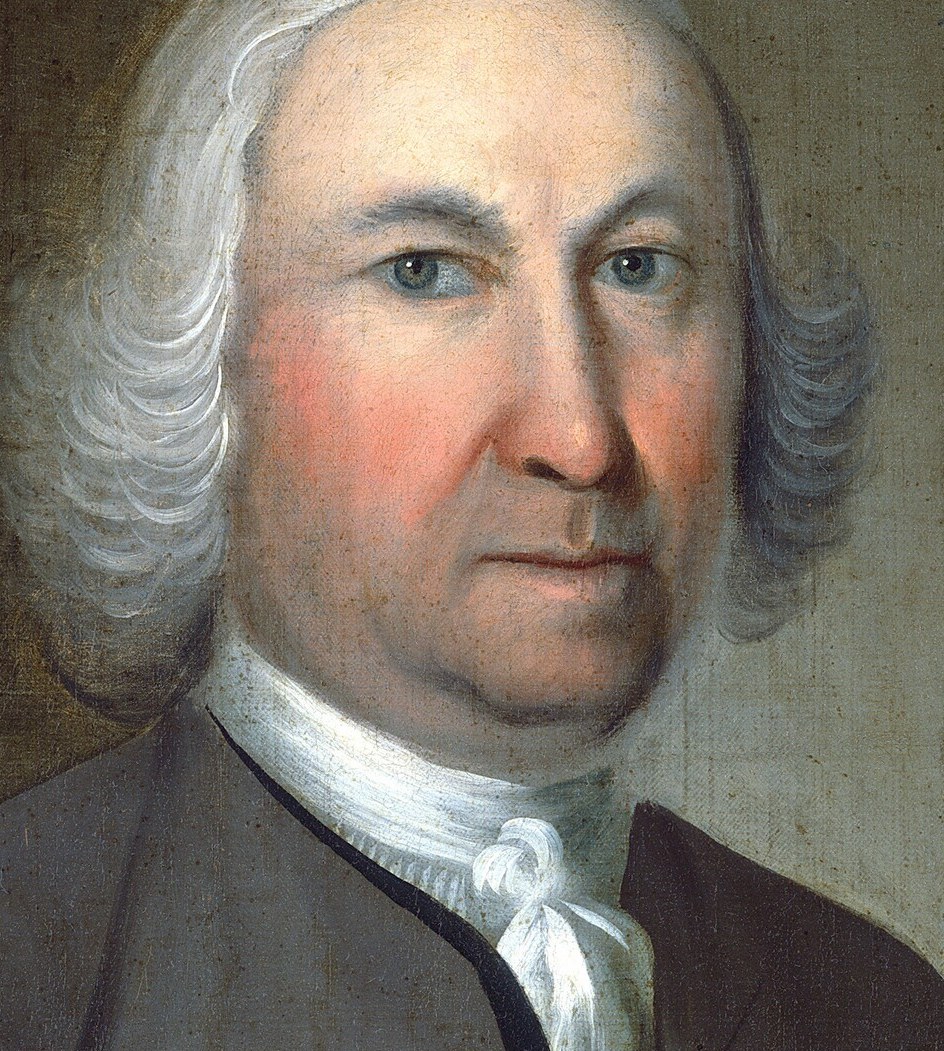 He looks like a respectable colonial merchant.