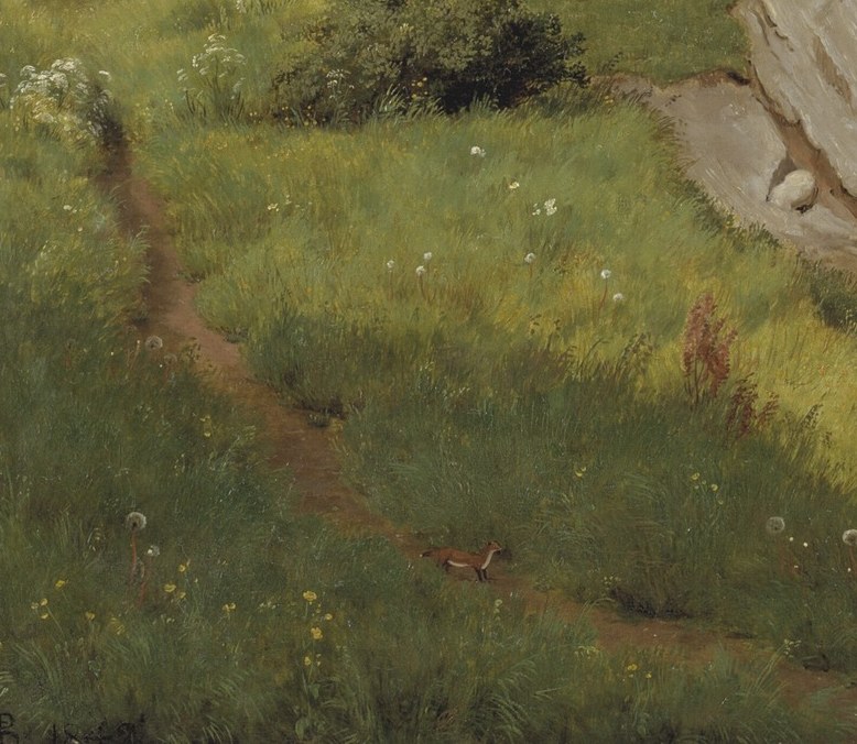 But look closely, there's a hidden detail on the path.