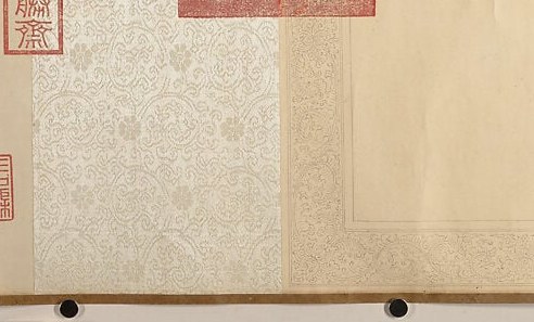 Even the faint patterned background is rendered precisely.