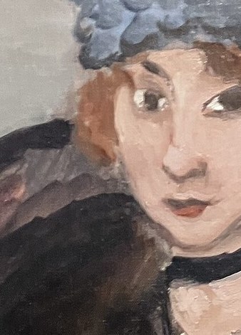 This is Henri Matisse's daughter, Marguerite.
