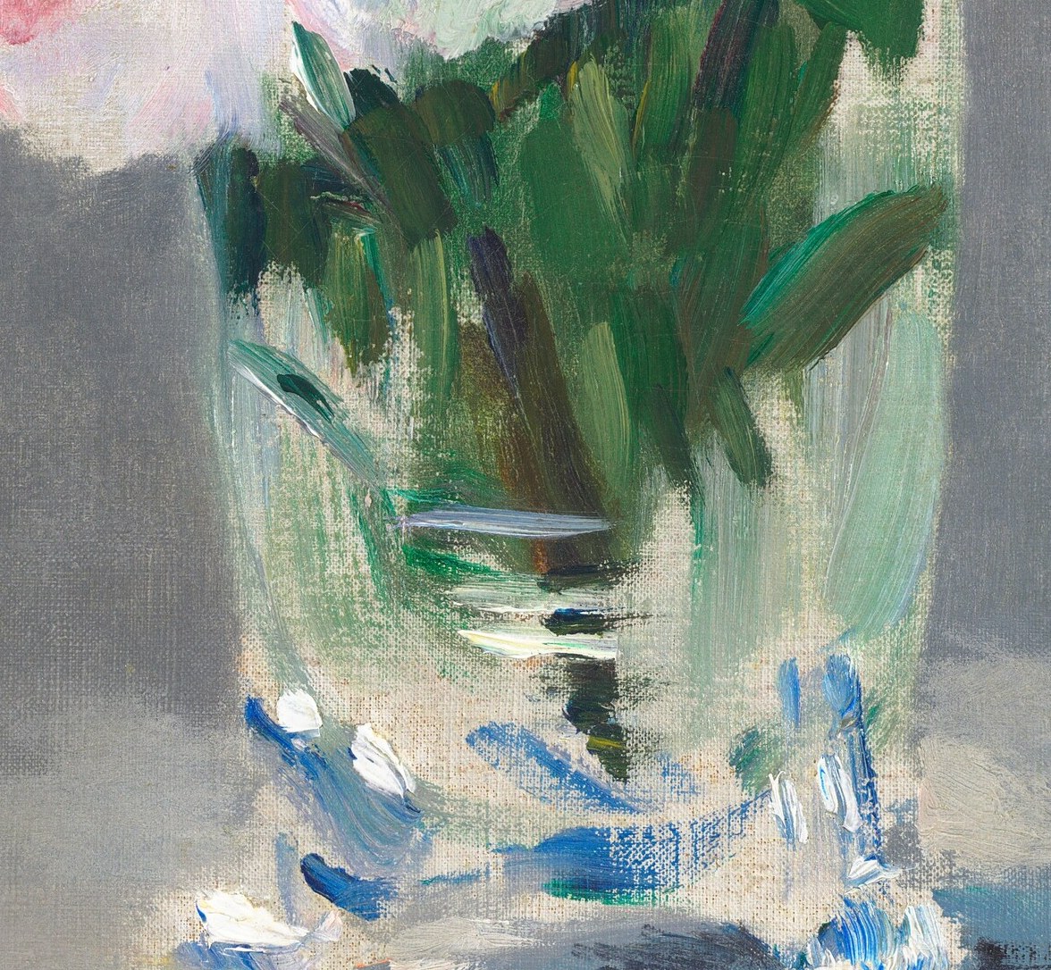 He was too weak for detail. He painted what light does.