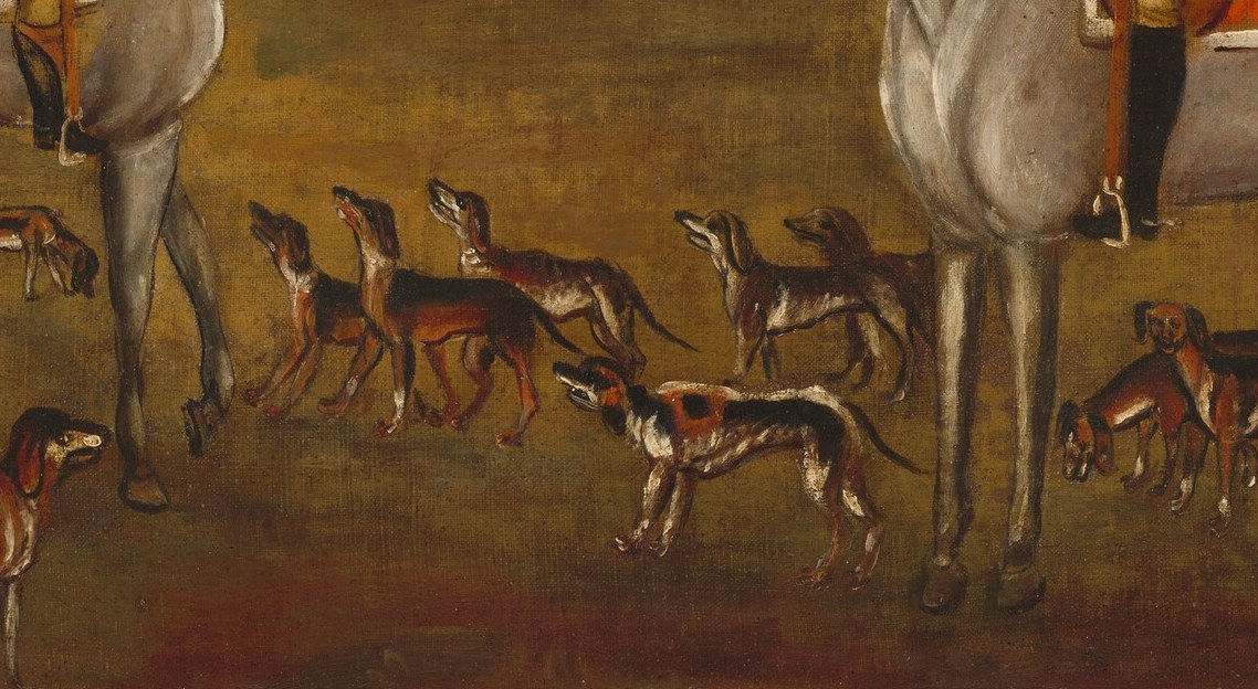 This exact scene was painted around 1800, by an American.
