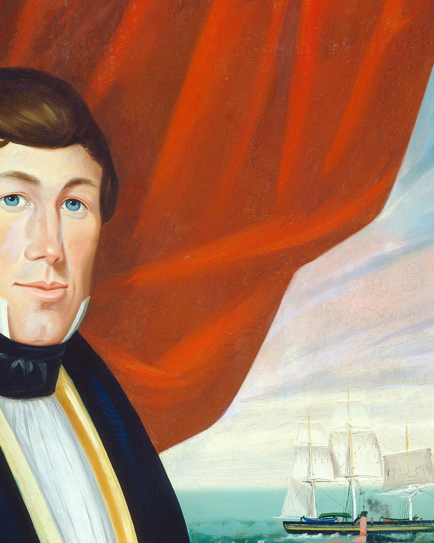 The artist who painted this lived only one year, in 1833.