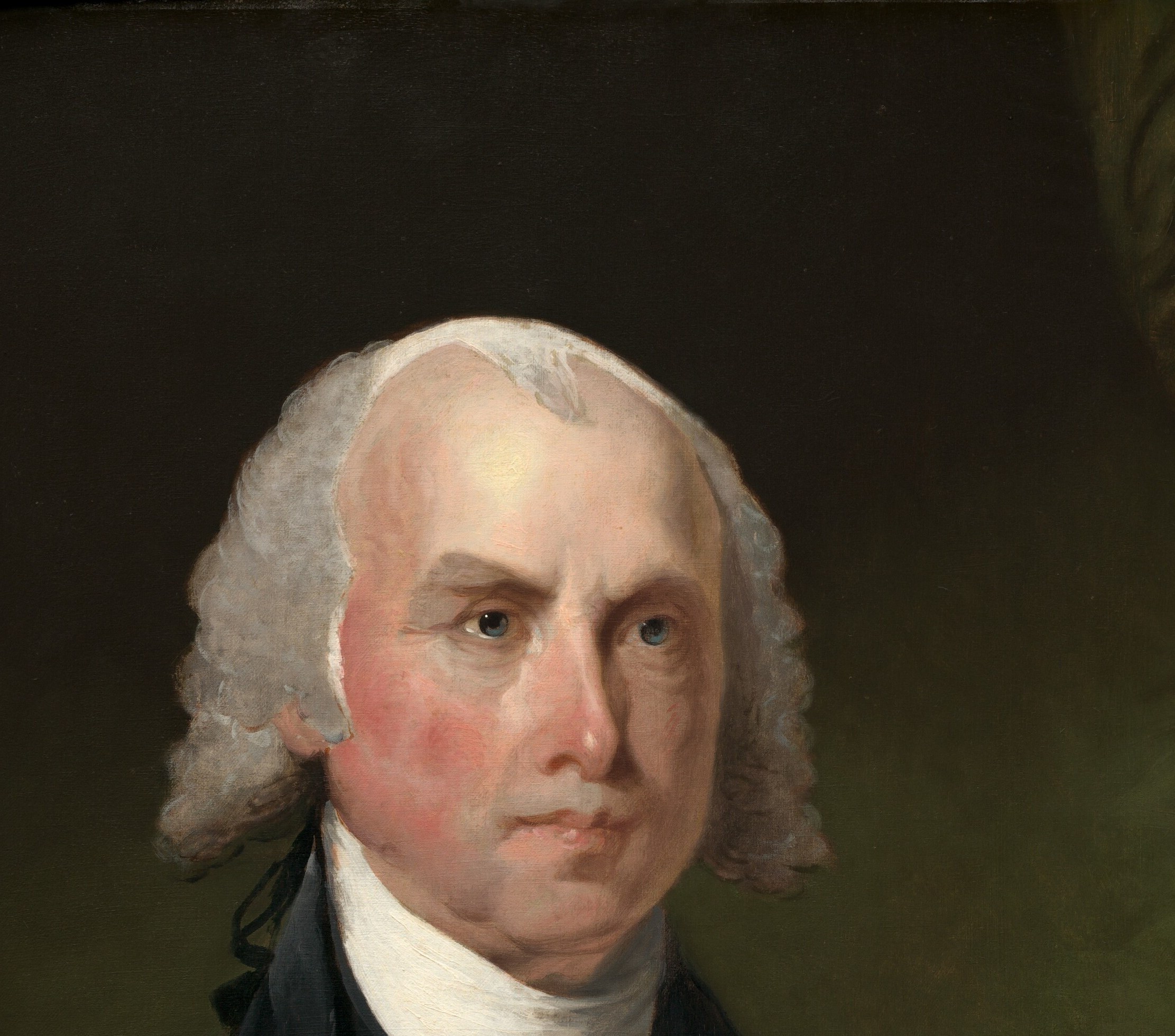 This is James Madison, six years after he left the White House.