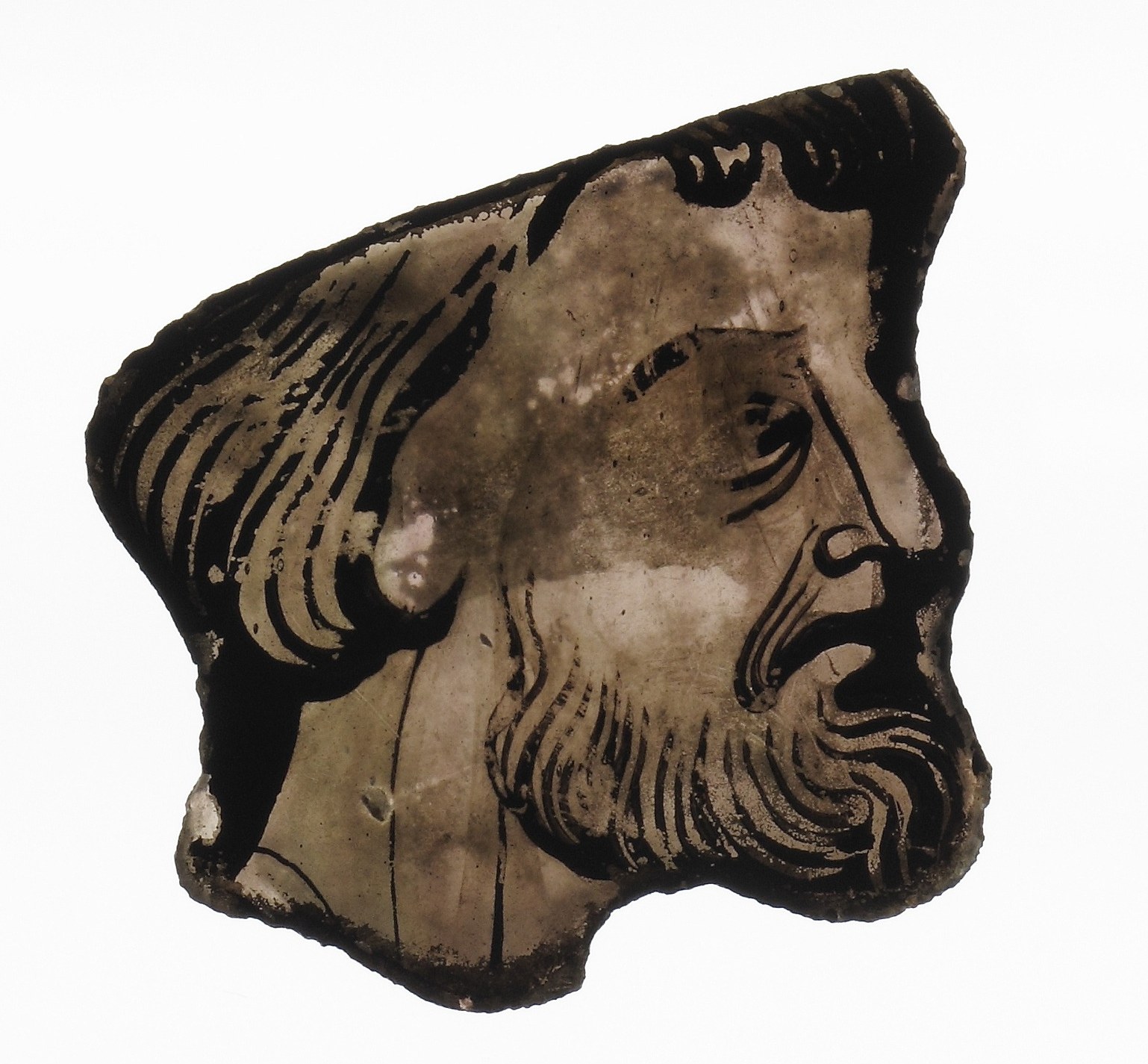 But this kind of profile portrait was rare in Italy until centuries later.