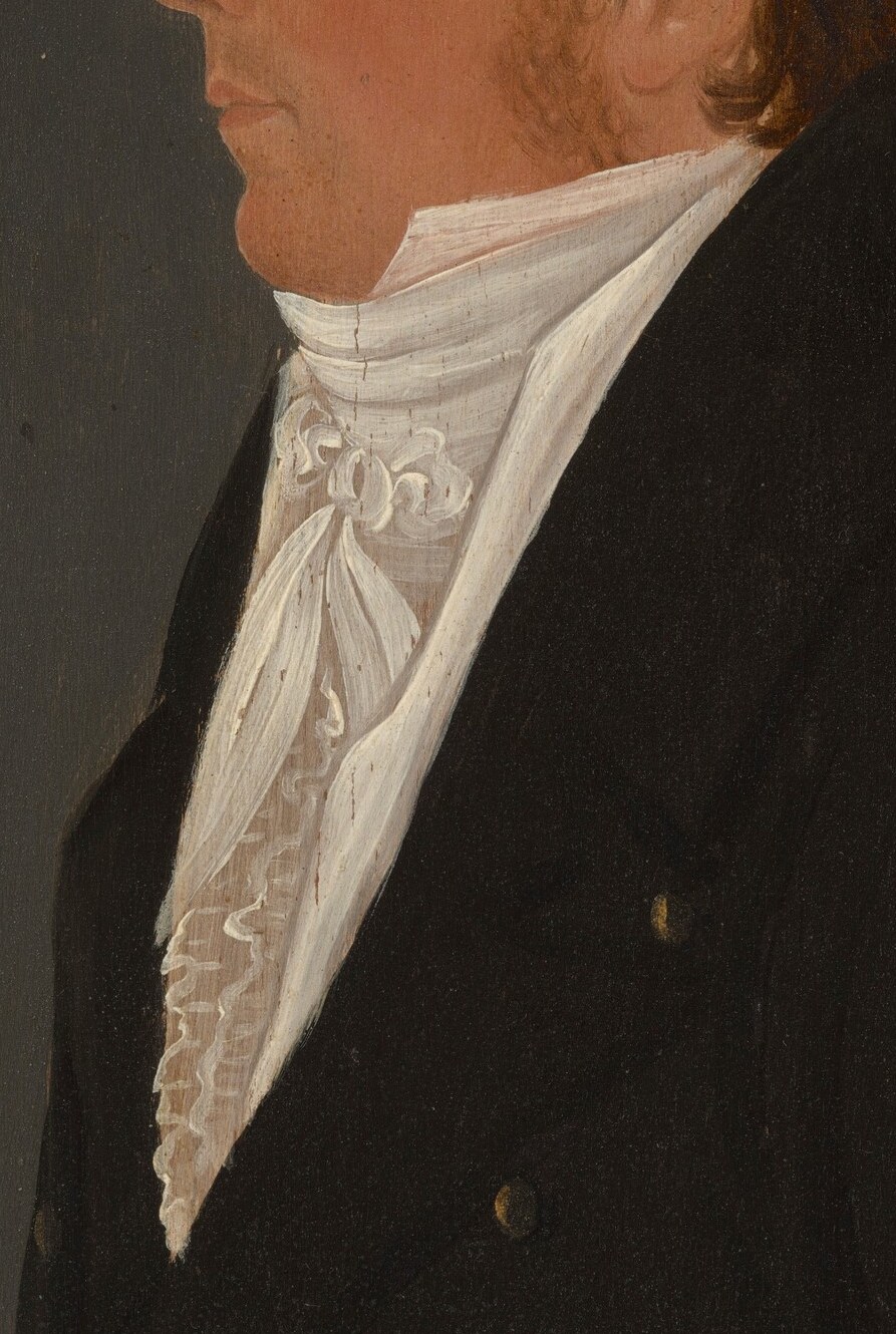 The white cravat was a daily ritual of the American elite.