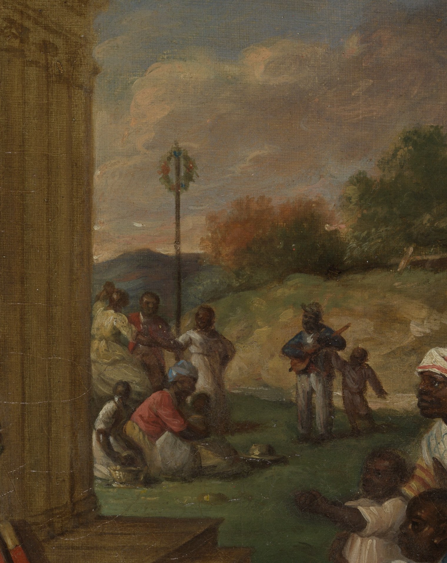 The title promised emancipation of the Blacks.