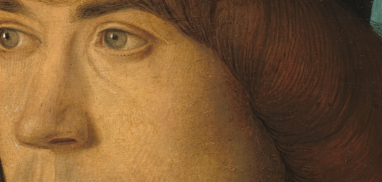 For centuries, portraits showed people in profile, like a coin.