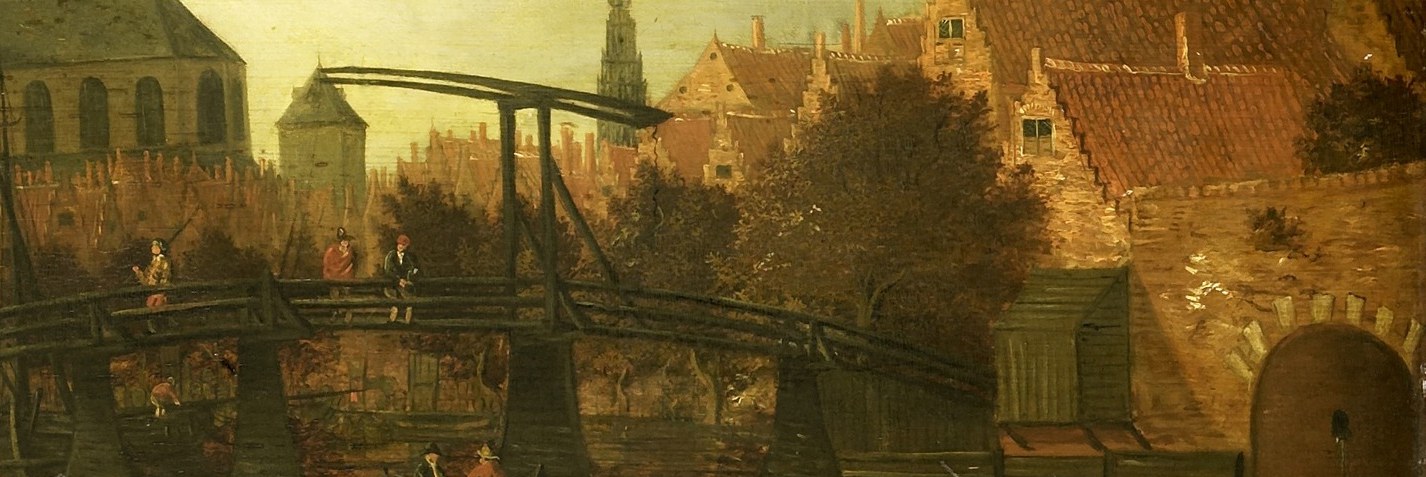 He was a landscape painter, born into a merchant family in Amsterdam.