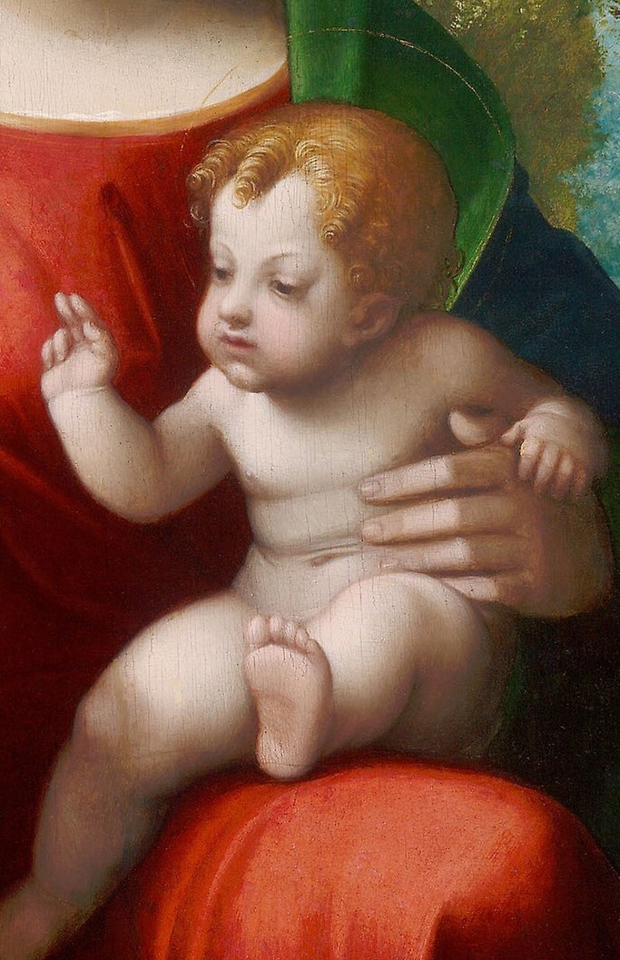 His chiaroscuro creates deep shadows.