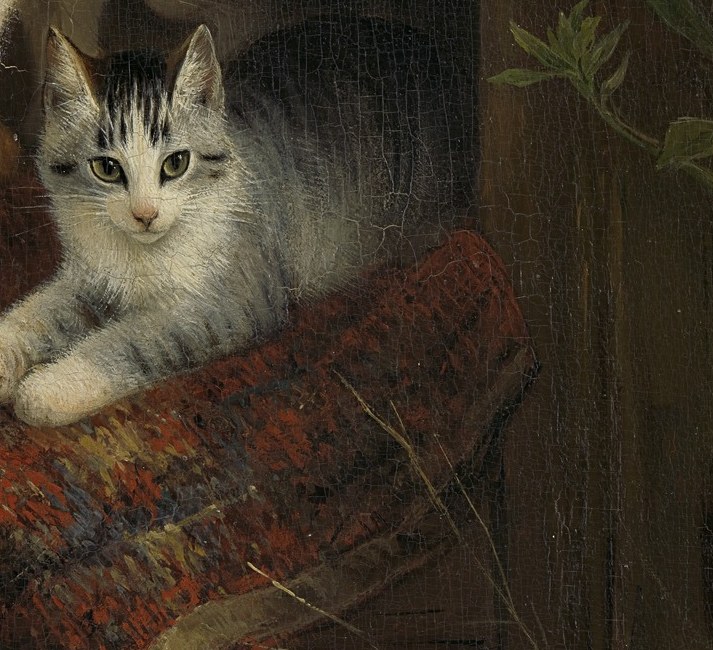 These are common domestic scenes, elevated by her skill.