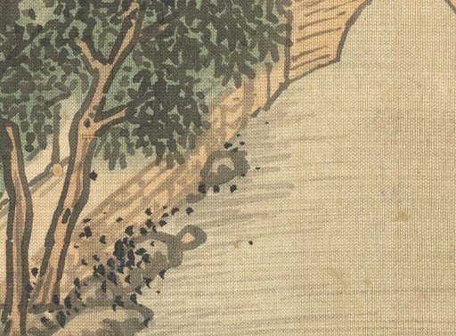 This architectural element connects the landscape and hints at human presence and passage.