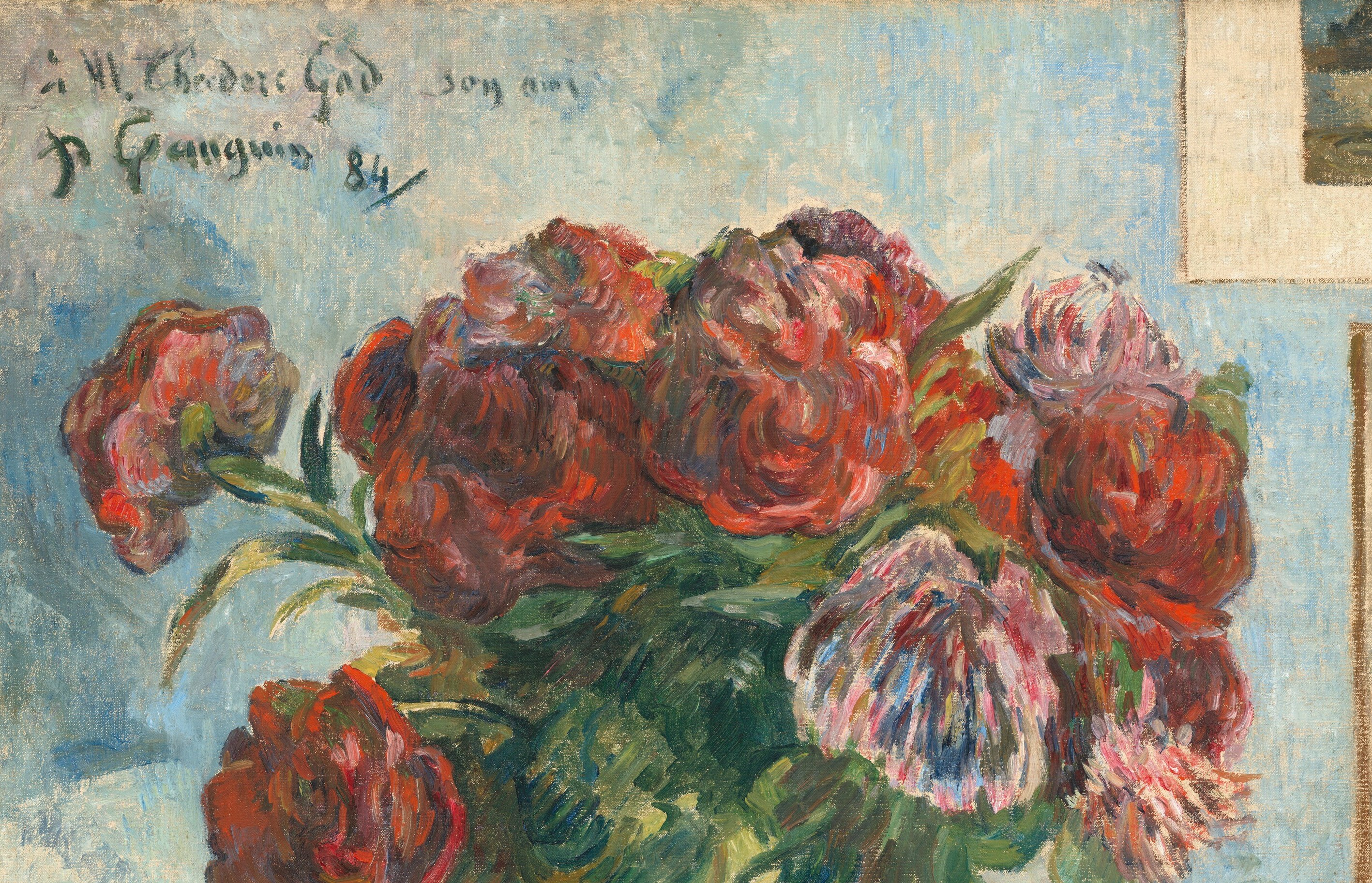 Look at the red. It already breaks every rule of polite painting.