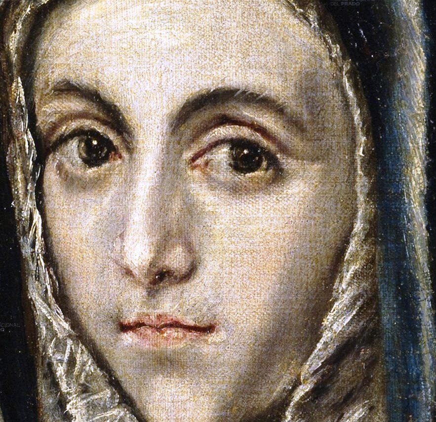 She is the 'Mater Dolorosa,' Our Lady of Sorrows.