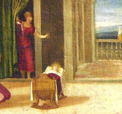 A noblewoman, Queen Tanaquil, interprets the divine omen.