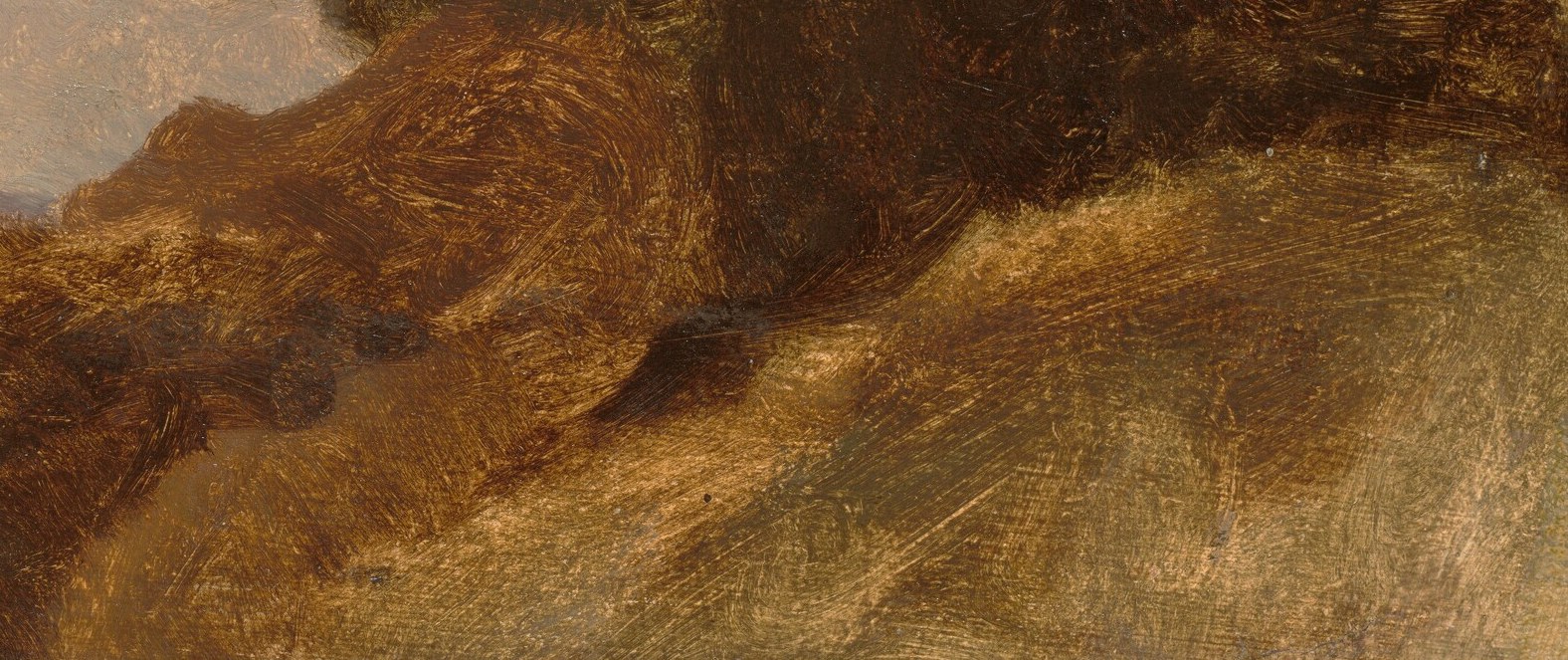 These rapid strokes evoke the immediate feeling of the outdoors.