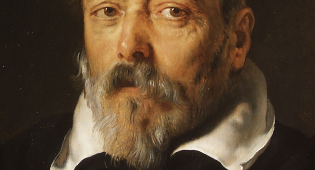Van Dyck renders each strand with directional brushwork, the beard functioning almost like a light source , the brightest mass in the composition besides the collar.
