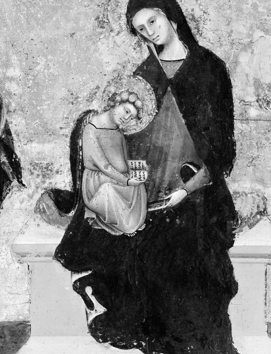 His job was to make the holy look holy. But here he gave Mary the weight of a real mother.