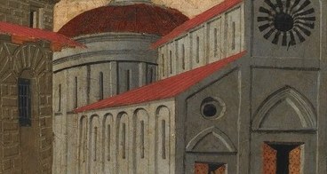 Marco del Buono painted this in Florence around 1455.