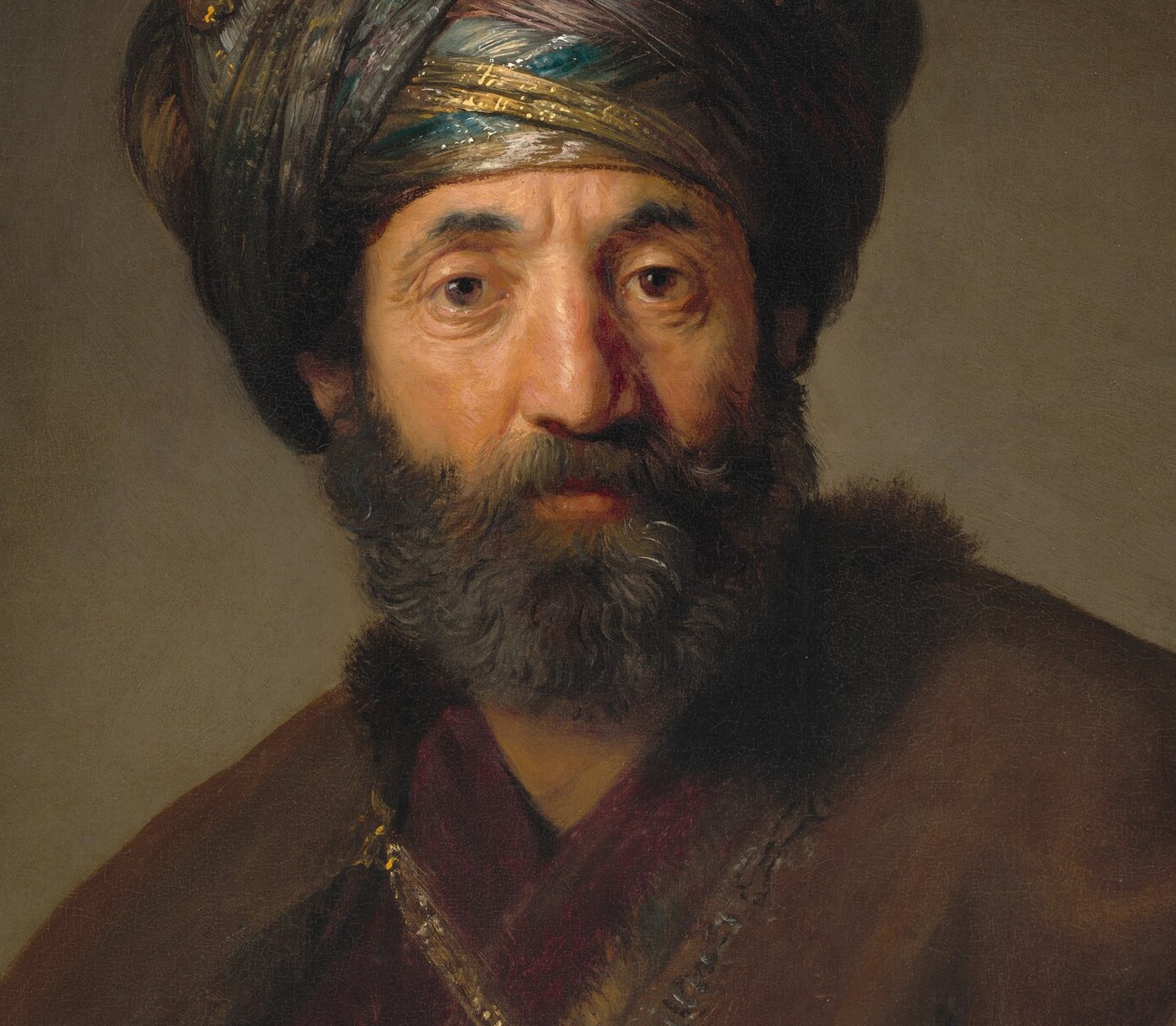 It was never a portrait of a real person.