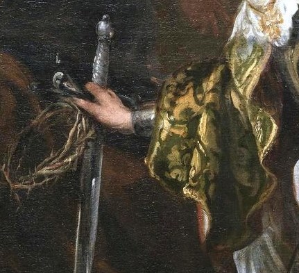 He is offered to Saint Louis, King of France.