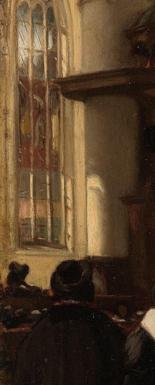 Light streams in through tall windows, illuminating the vast space.