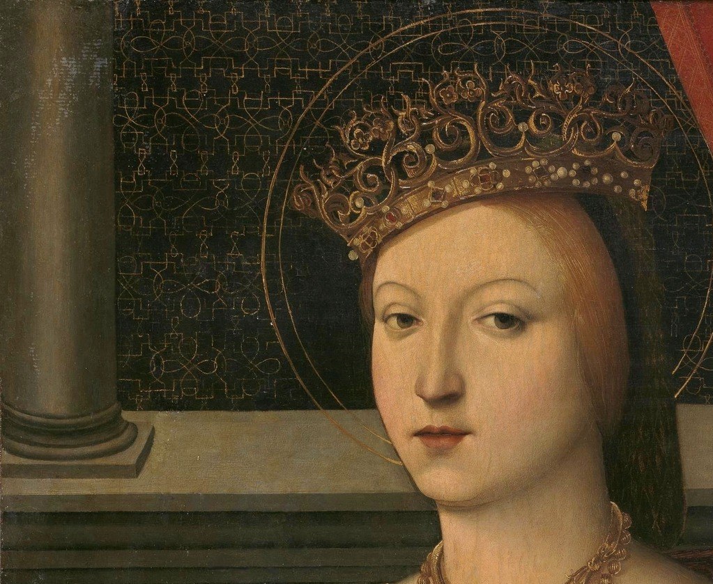 The painting was created by Domingo Carvalho around 1530.