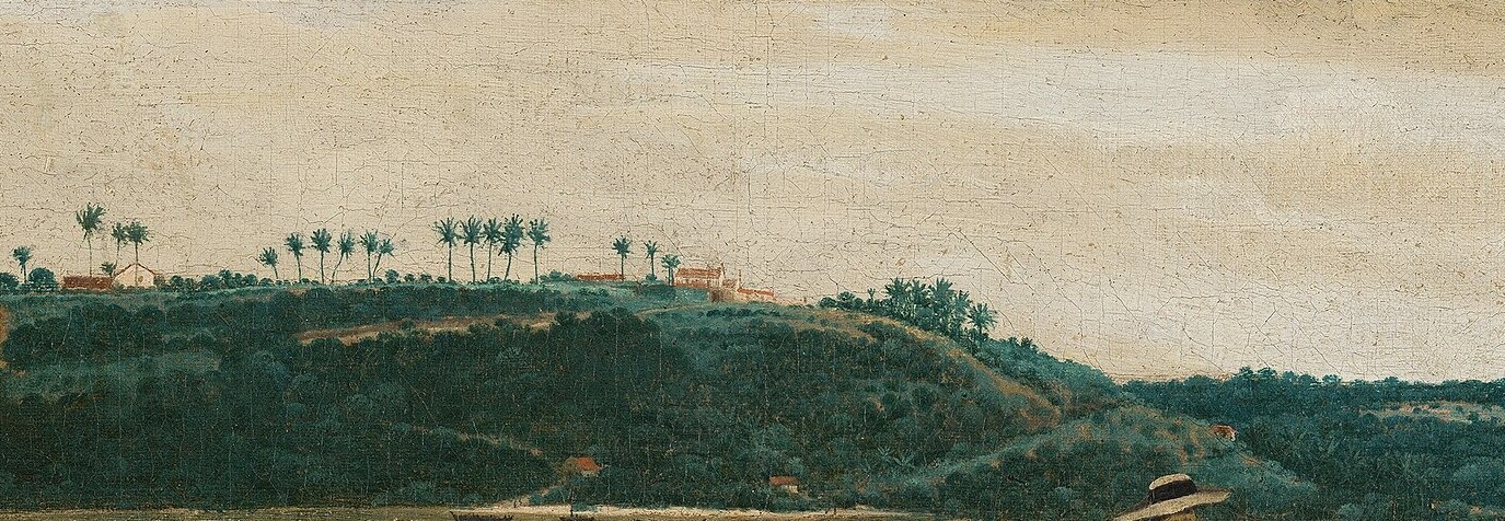 In 1637, he captured this view of Tamaracá Island.
