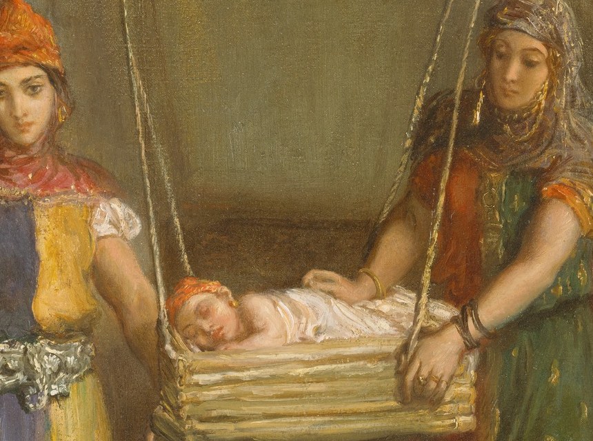 Chassériau painted this from sketches made in Algeria in 1846.