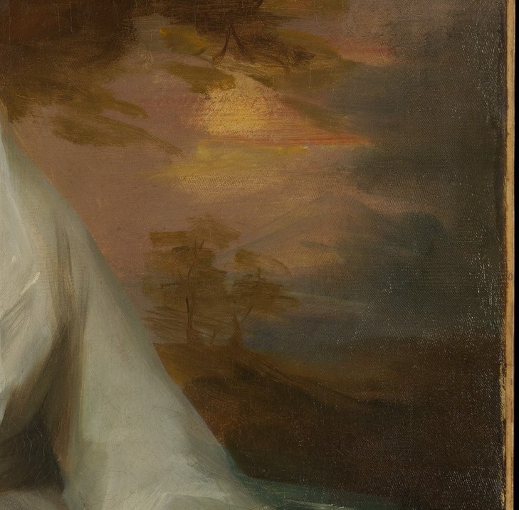 The dramatic light and blurred background were hallmarks of his style.