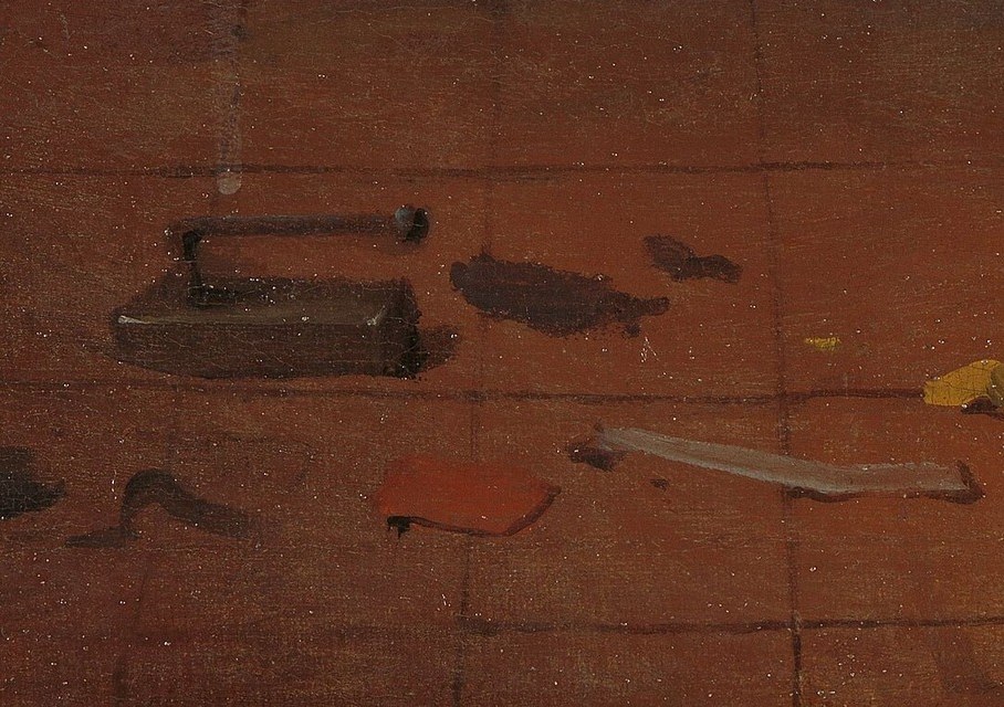 He rendered every small detail carefully.