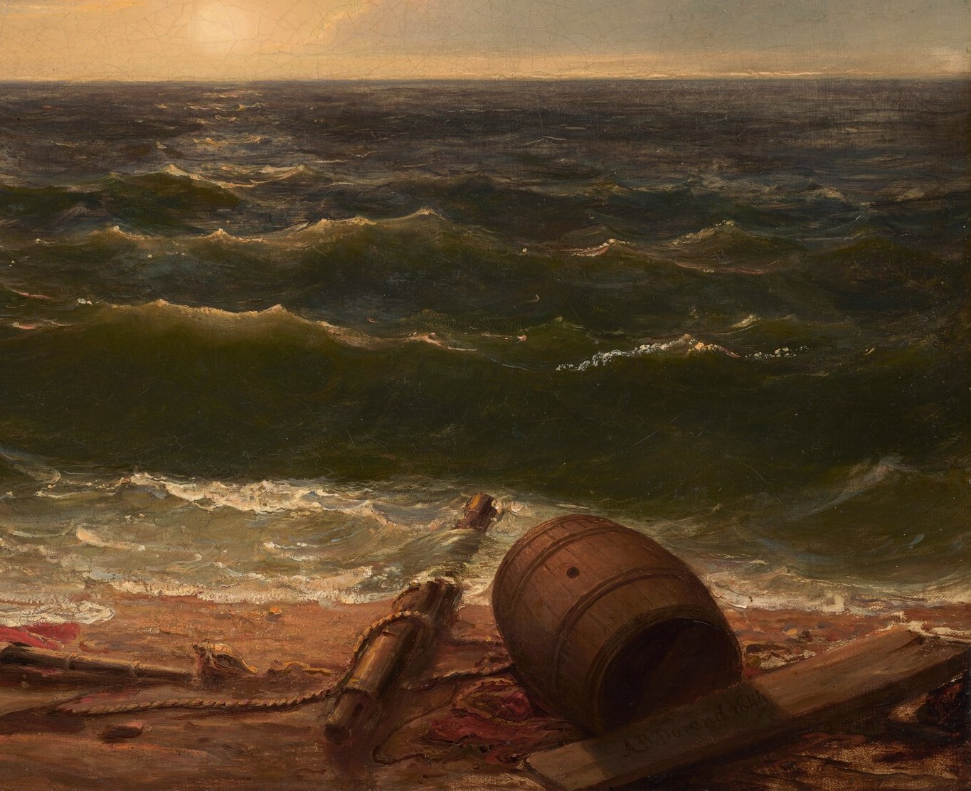 X-rays of this painting found a second man.