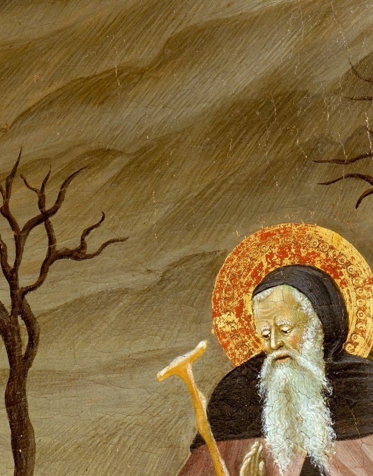 His face holds neither fury nor longing.