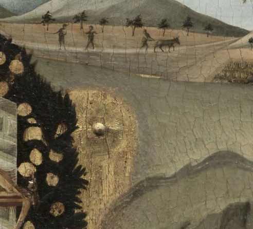 He was known for his flat forms and luminous gold leaf details.