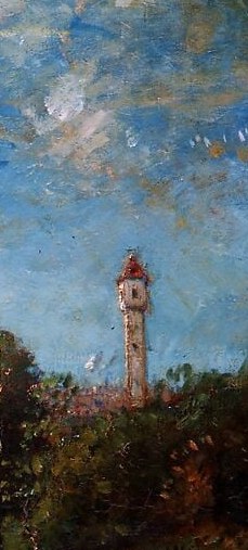 Only the High Bridge Water Tower still stands today.