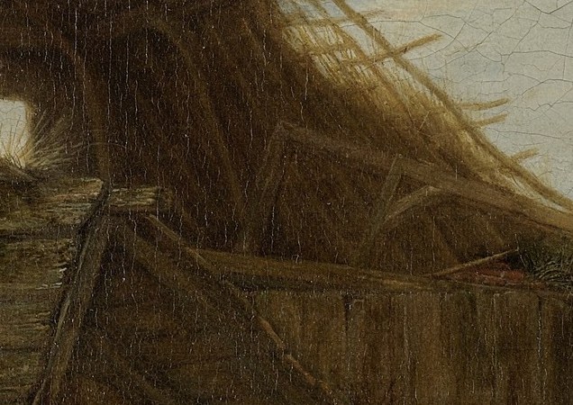 Look at this impossibly old thatch.