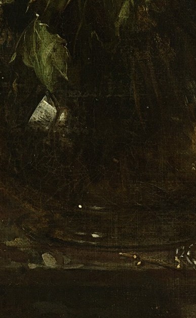 His detailed realism captures every petal and reflection.
