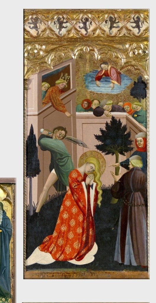 Scenes like these were common, instructing medieval viewers on faith.