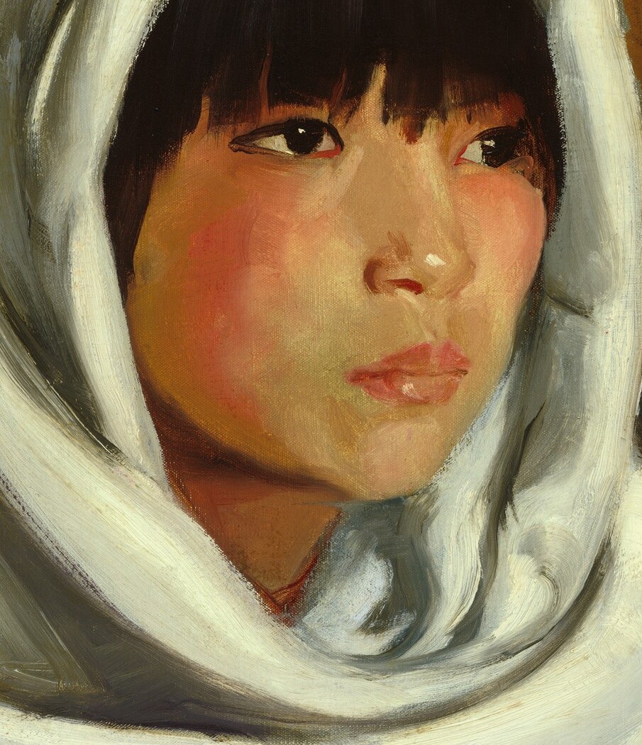 He found her in 1917, a young Native American woman.