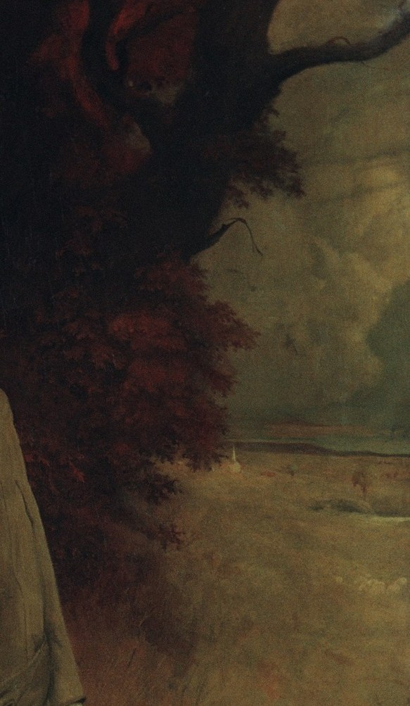 The painter, George de Forest Brush, also designed military camouflage.