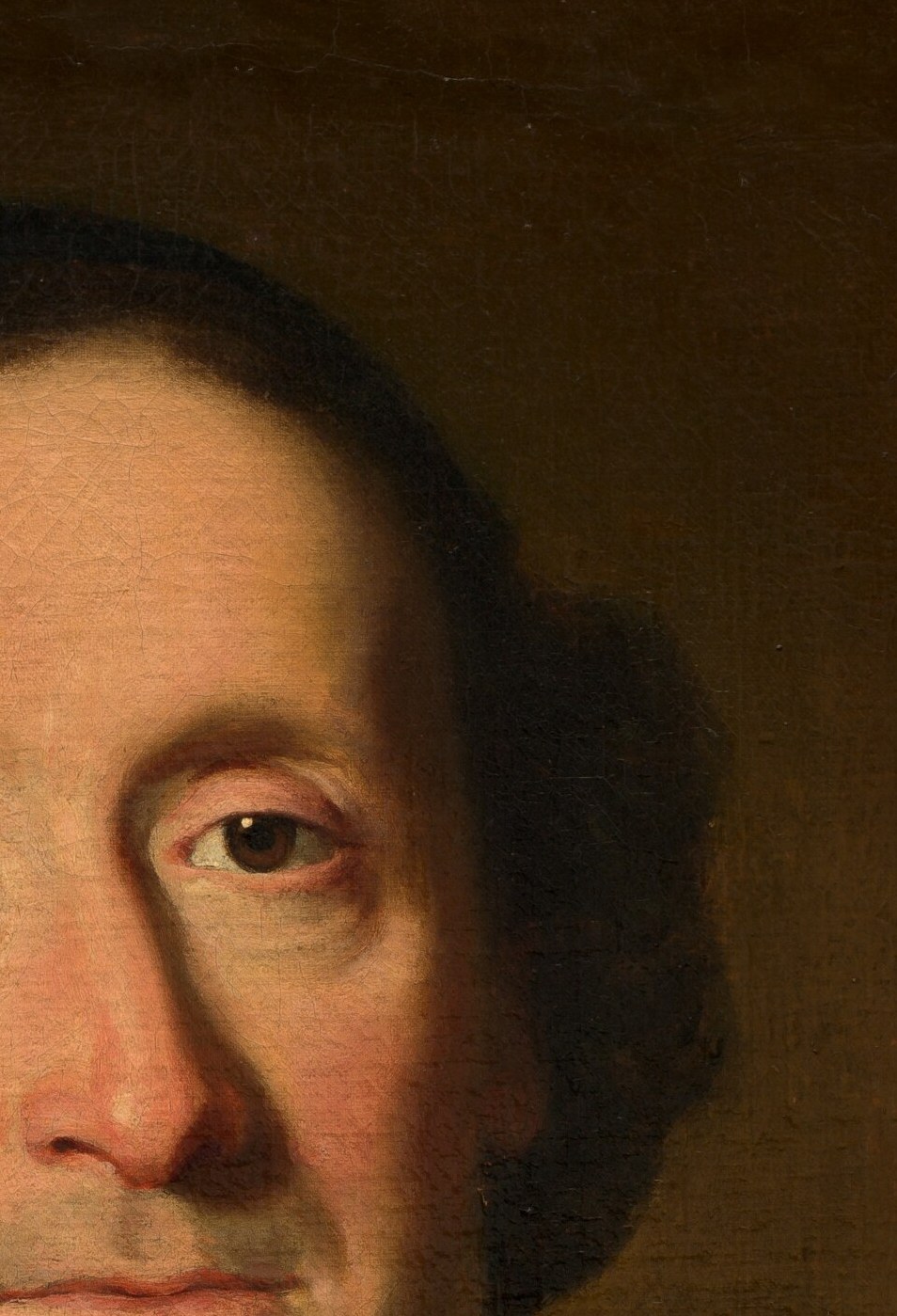 Seventeenth-century painters called this sfumato: form emerging from smoke.