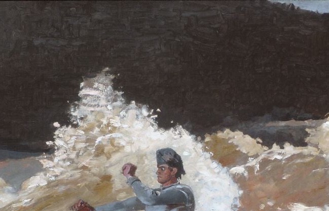 He painted this in his seventies, after the critics had called his work crude.