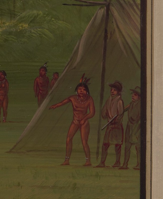 But George Catlin never set foot in Brazil.