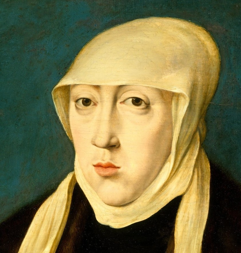 Her husband died fighting the Ottomans at Mohács in 1526.